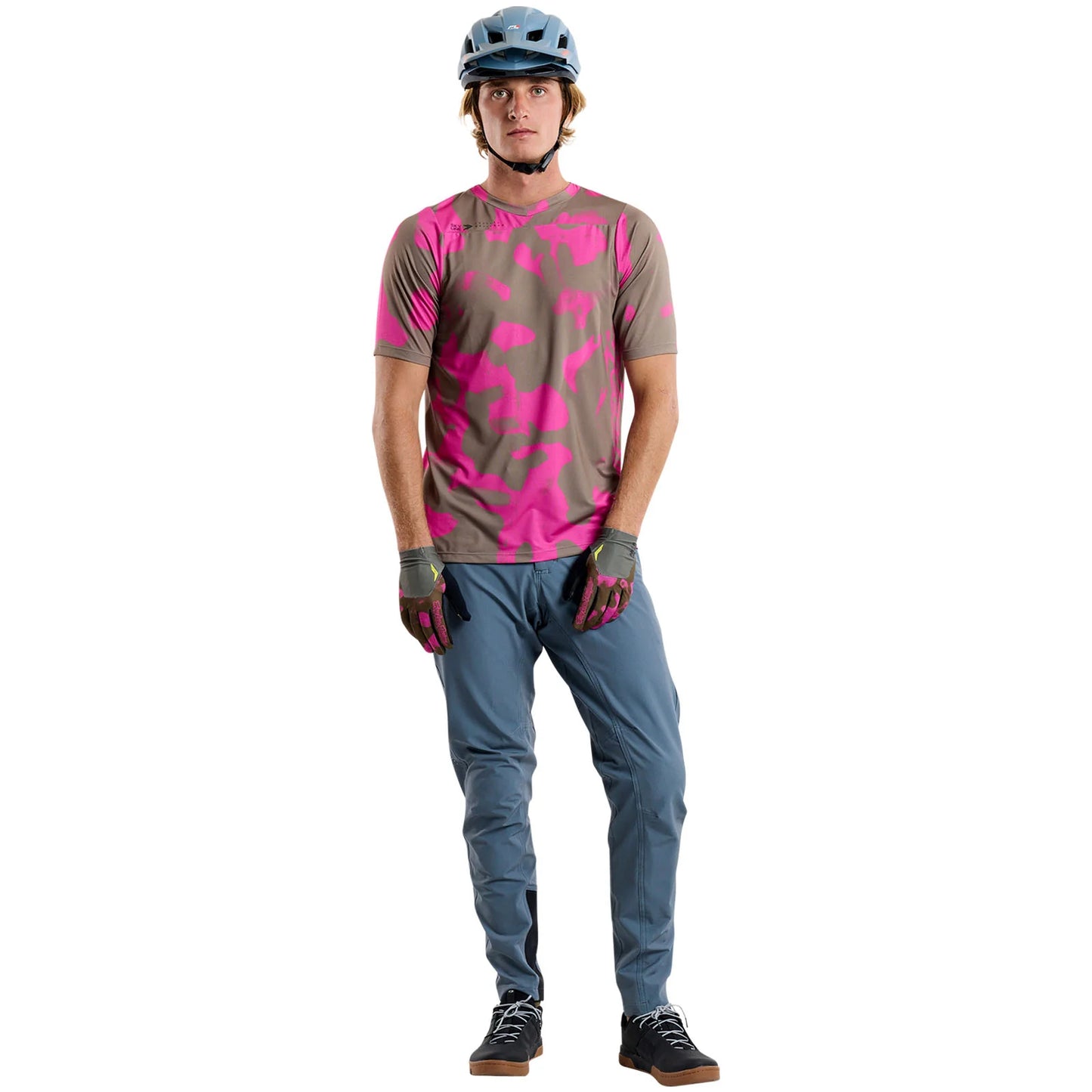 Troy Lee Designs Skyline Short Sleeve MTB Jersey - Scrubland - Timber