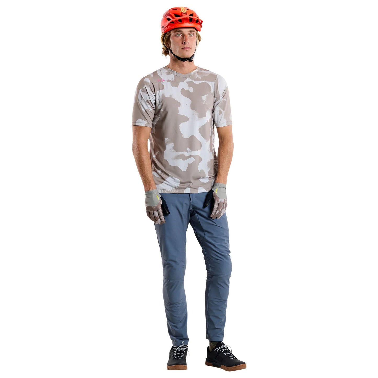 Troy Lee Designs Skyline Short Sleeve MTB Jersey - Scrubland - Olive