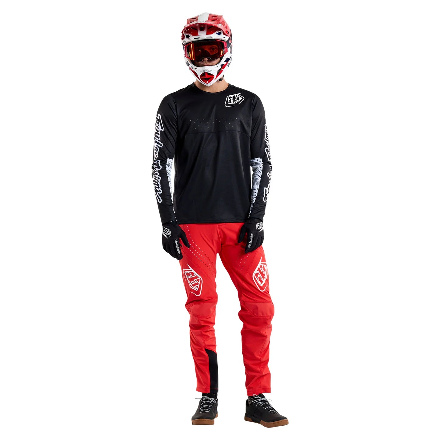 Troy Lee Designs Sprint Long Sleeve MTB Jersey - Black