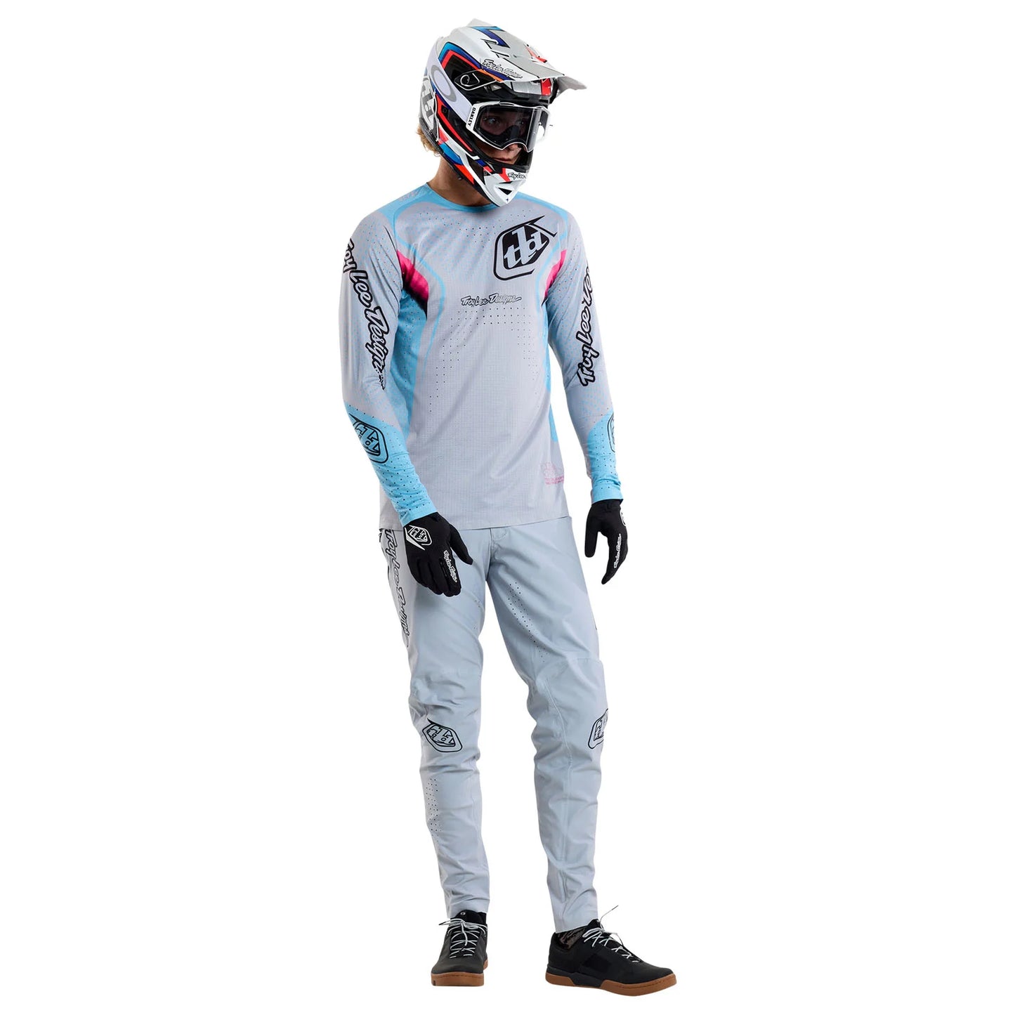 Troy Lee Designs Sprint Ultra Long Sleeve MTB Jersey - Optic - Mist