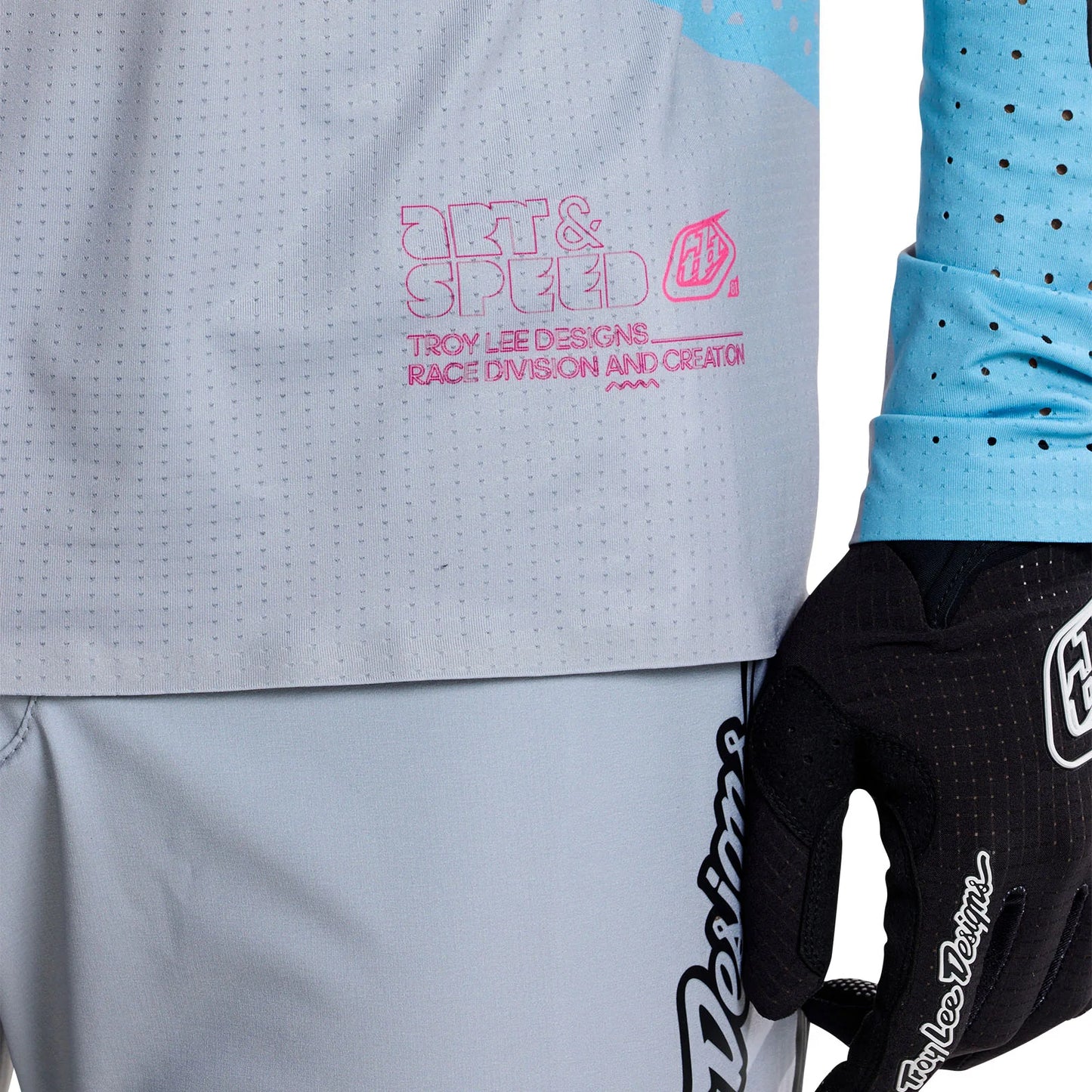 Troy Lee Designs Sprint Ultra Long Sleeve MTB Jersey - Optic - Mist