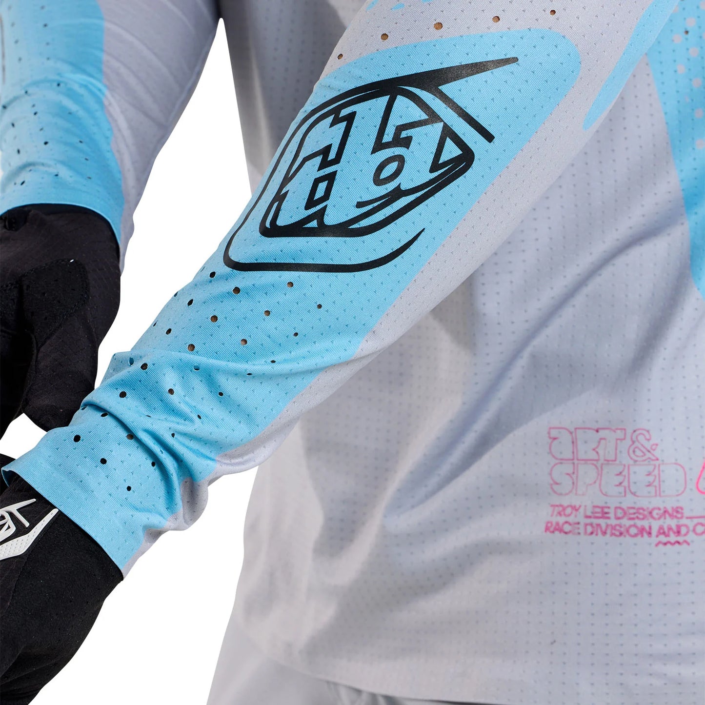 Troy Lee Designs Sprint Ultra Long Sleeve MTB Jersey - Optic - Mist