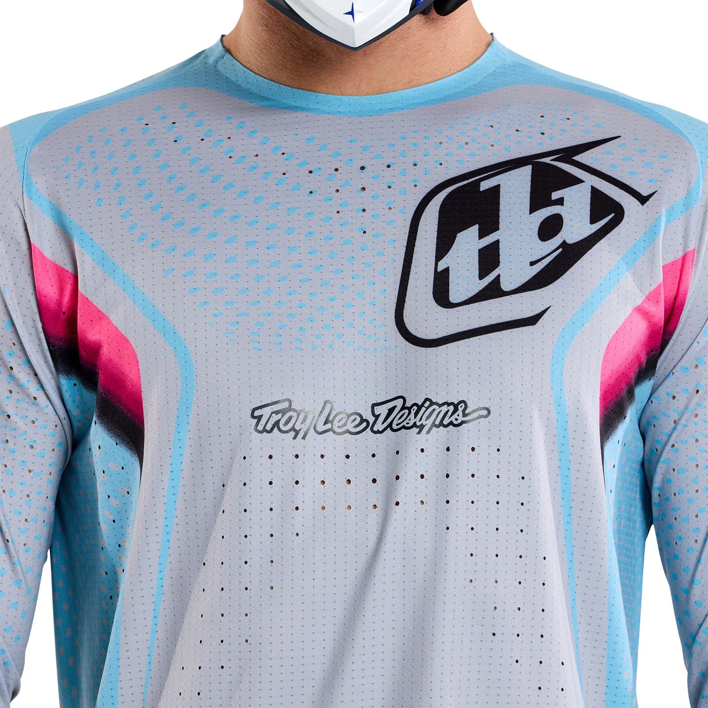 Troy Lee Designs Sprint Ultra Long Sleeve MTB Jersey - Optic - Mist