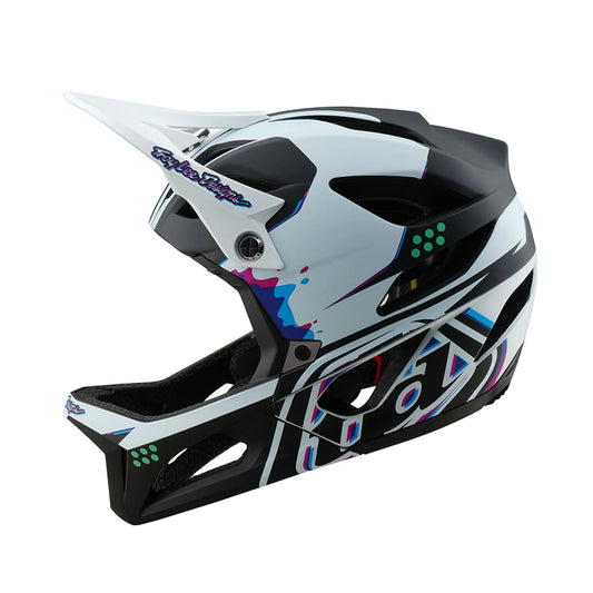 Troy Lee Designs Stage Full Face Helmet - Trooper - White