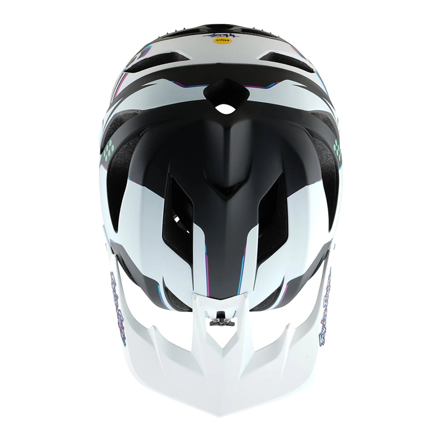 Troy Lee Designs Stage Full Face Helmet - Trooper - White