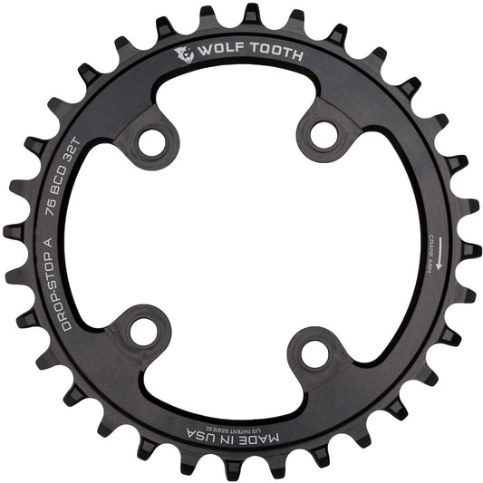 Wolf Tooth Components 76 BCD Chainring - Black