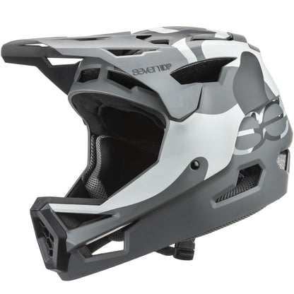 7 iDP Project 23 ABS Full Face Helmet - Matt Urban Camo-Black