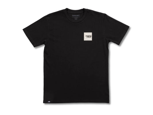 Santa Cruz Blur Squared Tee - Carbon