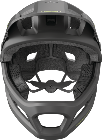 Abus Youdrop Full Face Kids Helmet - Velvet Black