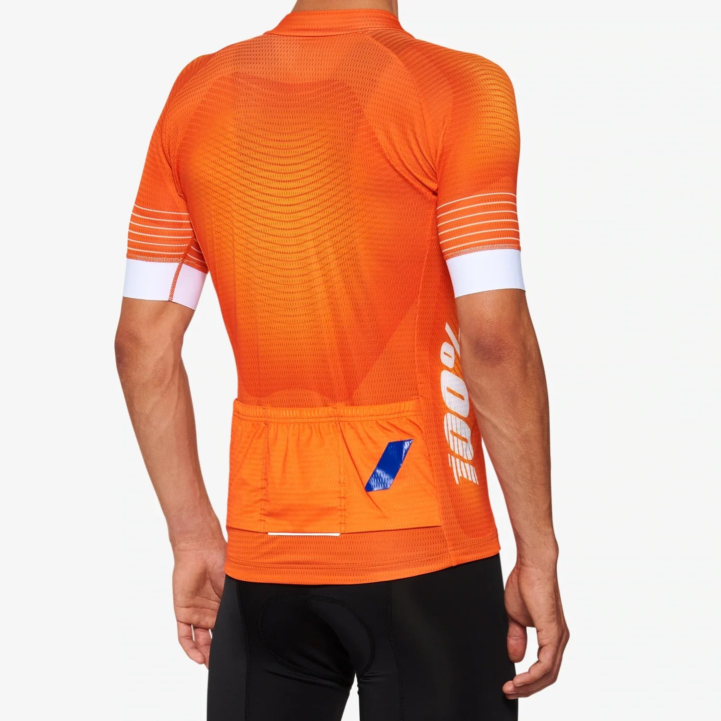100% Exceeda Short Sleeve MTB Jersey - Orange