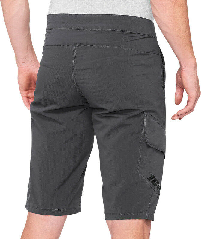 100% Ridecamp Short - Charcoal - 2022