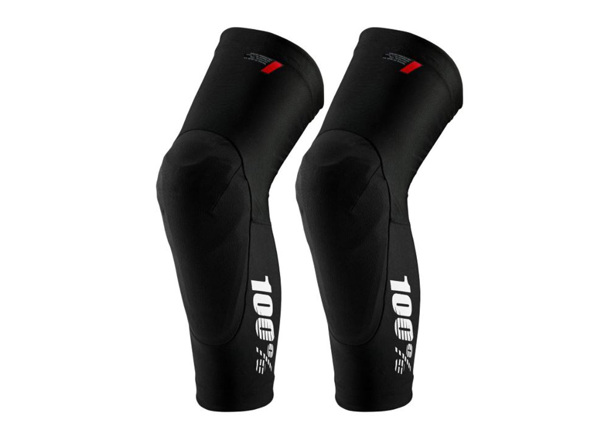 100% Teratec Knee Guard - Black Black Small 