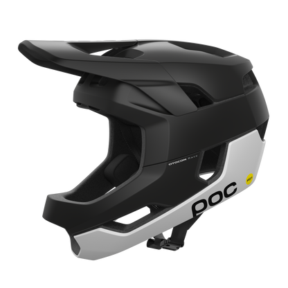 POC Otocon Race MIPS Full Face Helmet - Uranium Black-Hydrogen White Matt Uranium Black - Hydrogen White Matt X-Small 