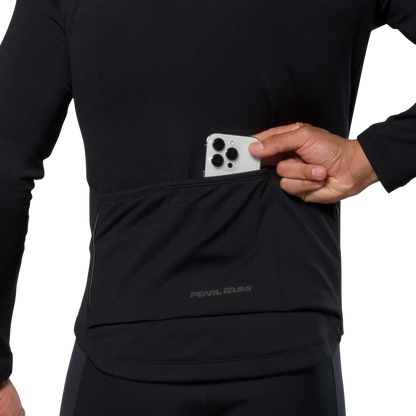 Pearl Izumi Attack Thermal Long Sleeve Road Jersey - Black