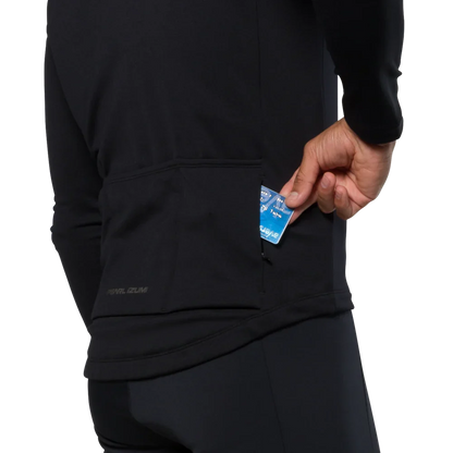 Pearl Izumi Attack Thermal Long Sleeve Road Jersey - Black