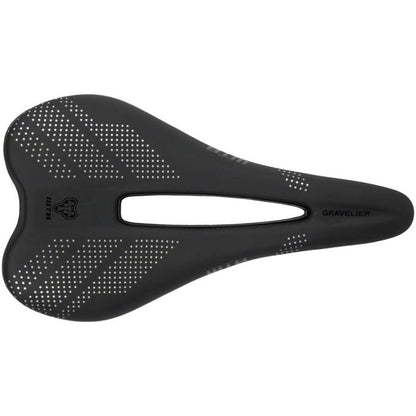 WTB Gravelier Medium Fusion Form Saddle - Stainless Rail - Black