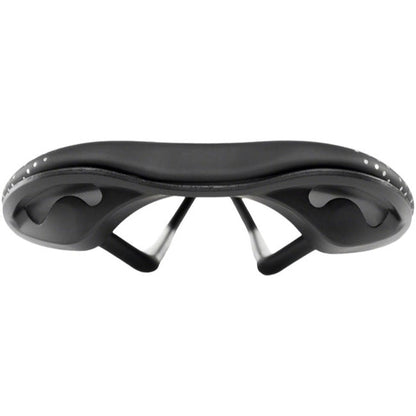 WTB Gravelier Medium Fusion Form Saddle - Cromoly Rail - Black