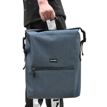 Dahon Double Pannier Bag - Medium - Gray