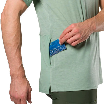 Pearl Izumi Expedition Merino Short Sleeve MTB Jersey - Green Bay
