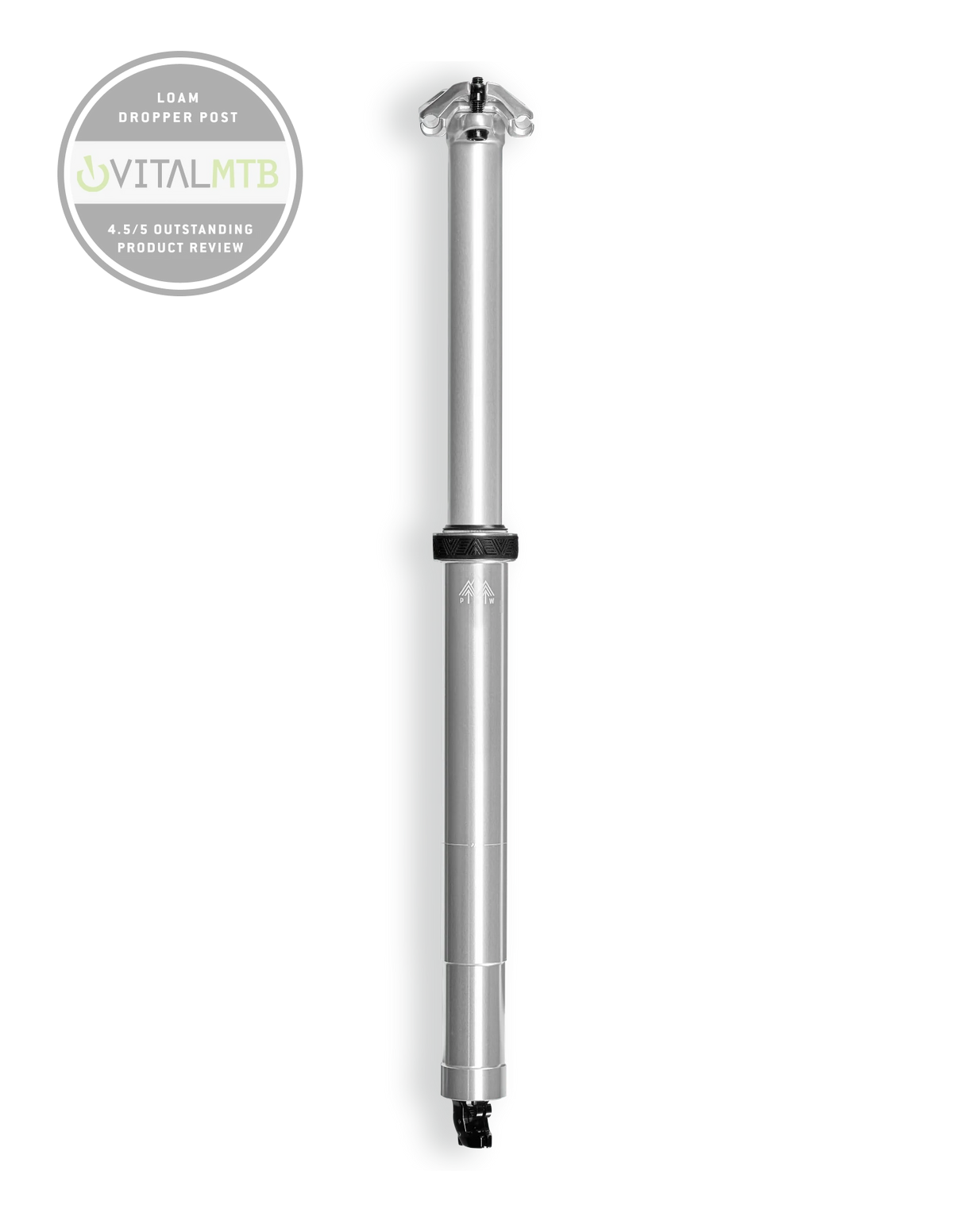 PNW Loam 2 Dropper Seatpost - Silver