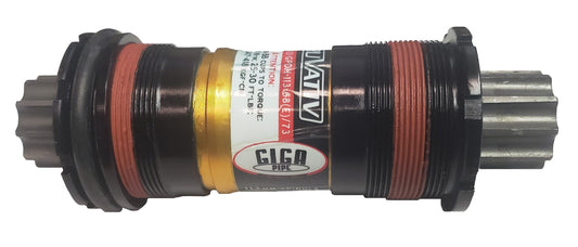 Truvativ Gigapipe DH Bottom Bracket - OEM Black 68/73x113mm 