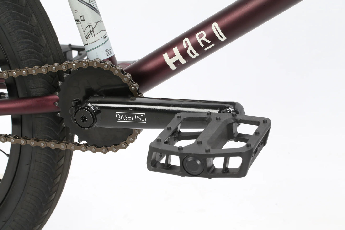 Haro Hoover 20" BMX - Matte Transparent Merlot