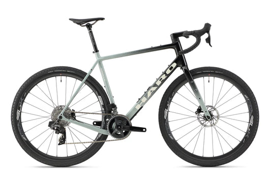 Haro Buzzard Carbon 1 700c - Semi-Gloss Slate Blue Black Fade-White