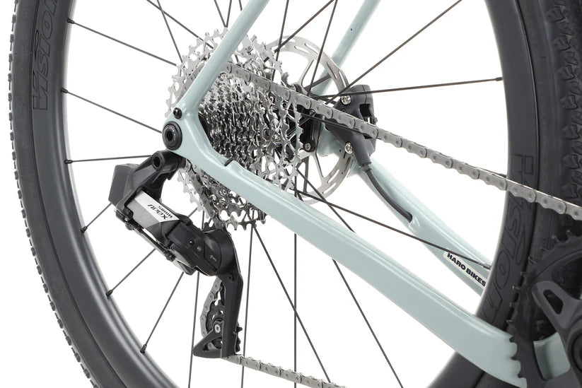 Haro Buzzard Carbon 2 700c - Semi-Gloss Slate Blue Black Fade-White