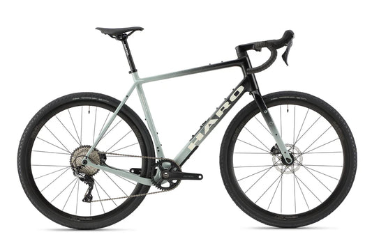 Haro Buzzard Carbon 3 700c - Semi-Gloss Slate Blue Black Fade-White