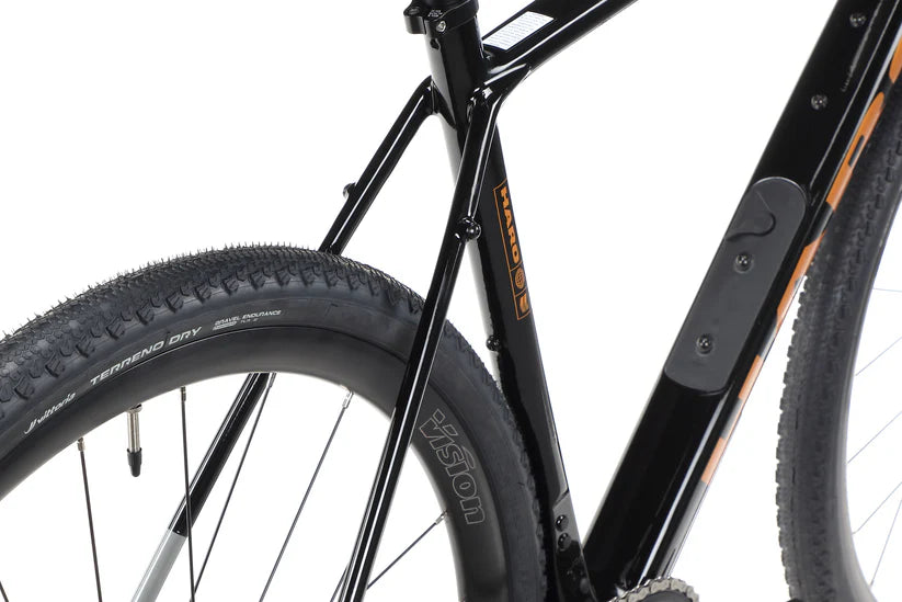 Haro Buzzard Carbon 3 700c - Gloss Jet Black and Gray-Copper