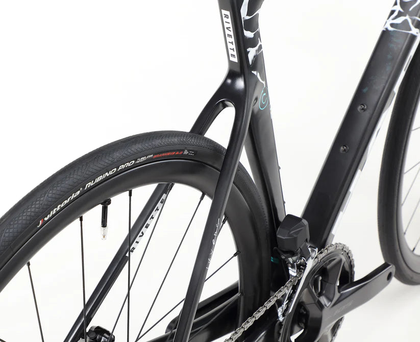 Haro Rivette Carbon 2 700c - Matte Black-Teal