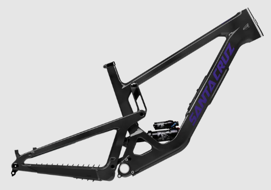 Santa Cruz Bronson 5 Carbon MX Frame - Perf Elite - Gloss Carbon - 2026