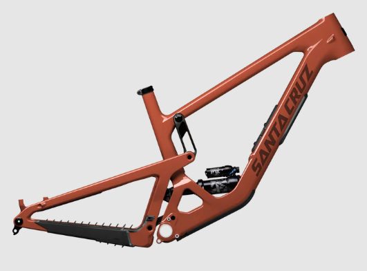 Santa Cruz Hightower 4 Carbon 29 Frame - Perf Elite - Gloss Brick Red - 2026