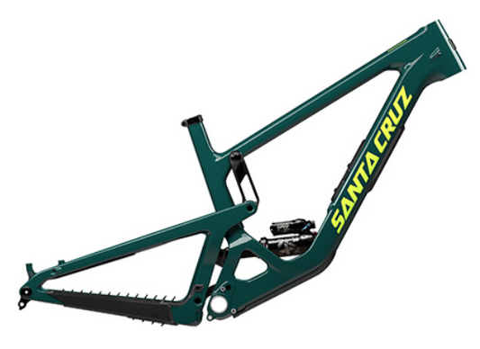 Santa Cruz Hightower 4 Carbon 29 Frame - Perf Elite - Gloss Day Green - 2025