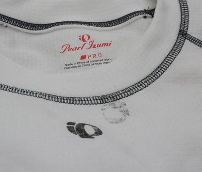 Pearl Izumi Thermal Short Sleeve Base Layer - Womens - White - Blem