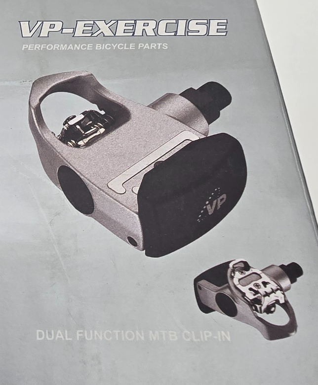 VP Components VP-S1 Triple Trainer Exercise Pedal Kit - Black