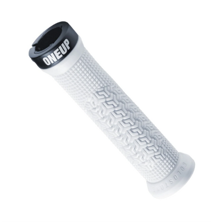OneUp Jackson Goldstone Lock-On MTB Grips - White