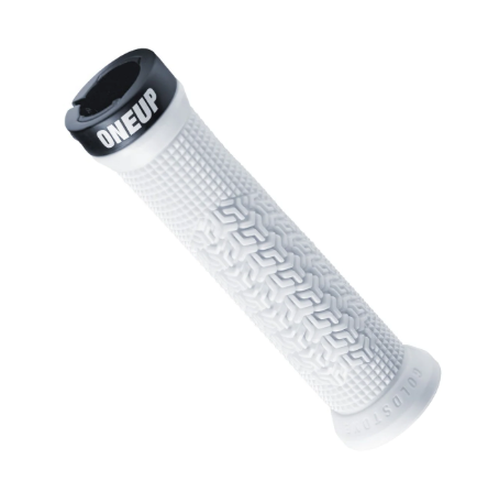 OneUp Jackson Goldstone Lock-On MTB Grips - White