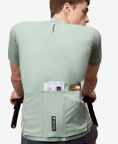 Endura AllTrack Ride Short Sleeve Road Jersey - Sage Green