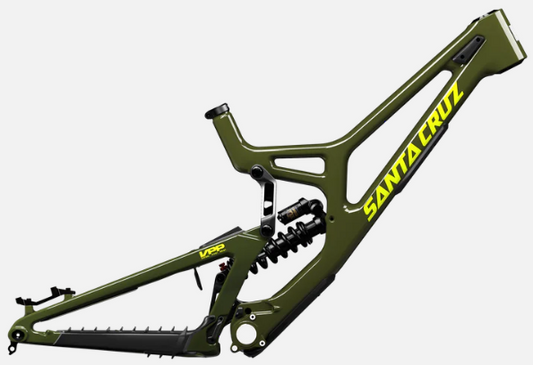 Santa Cruz V10 CC MX Frameset - Gloss Kelp Green - 2027