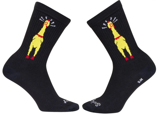 SockGuy 6" Crew Sock - Rubber