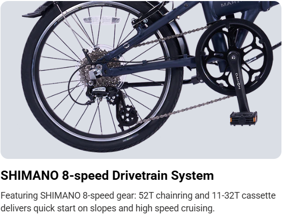 Dahon Mariner D8 II - Quick Silver