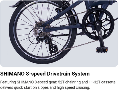 Dahon Mariner D8 II - Quick Silver