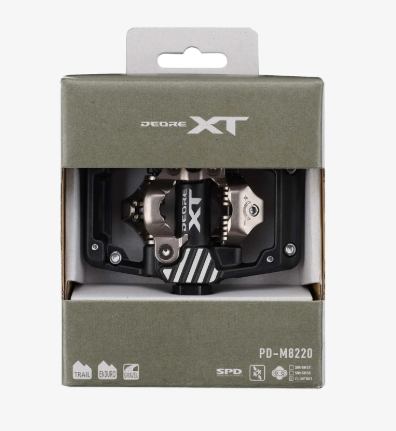 Shimano Deore XT M8220 SPD MTB Pedal - Black