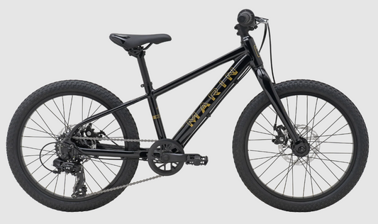 Marin Bayview Trail 20" Kids Bike - Black-Gold