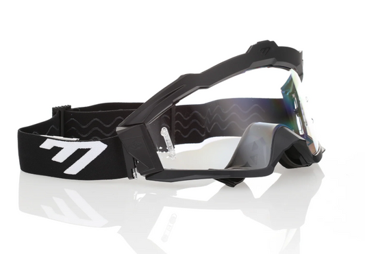 6D Helmets Max R Goggle - Black-Black - Clear Lens
