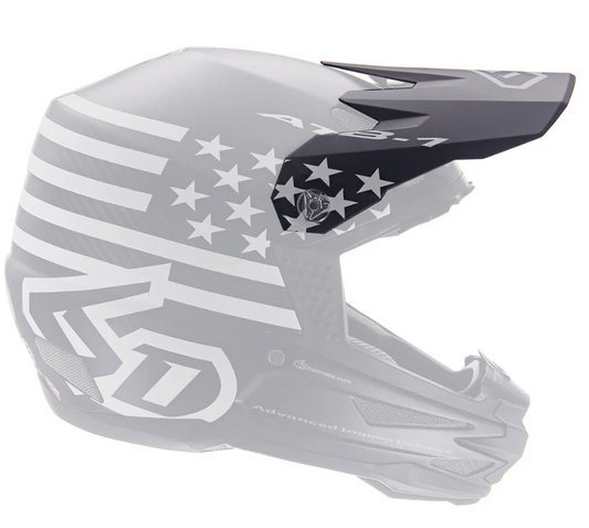 6D Helmets ATB-1 Replacement Visor - Tactical - Black