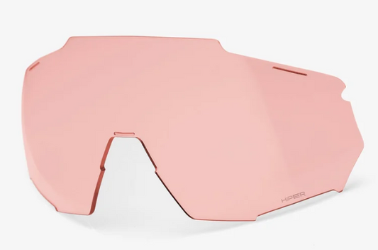 100% Racetrap Replacement Lens - Hiper Coral