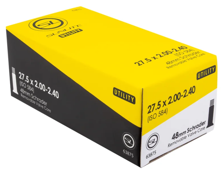 Sunlite Standard 27.5" Schrader Tube
