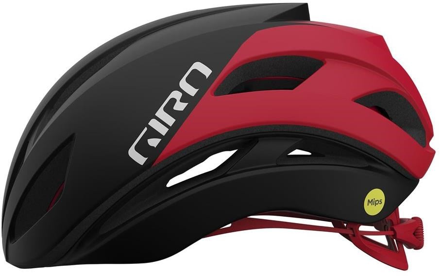 Giro Eclipse Spherical Road Helmet - Matt Black-White-Red